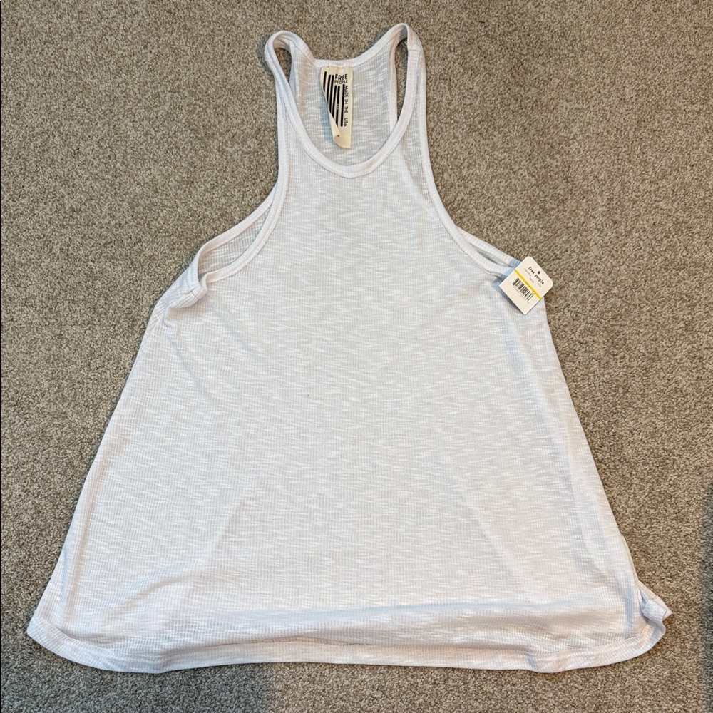 Free People Light Gray Tank Top